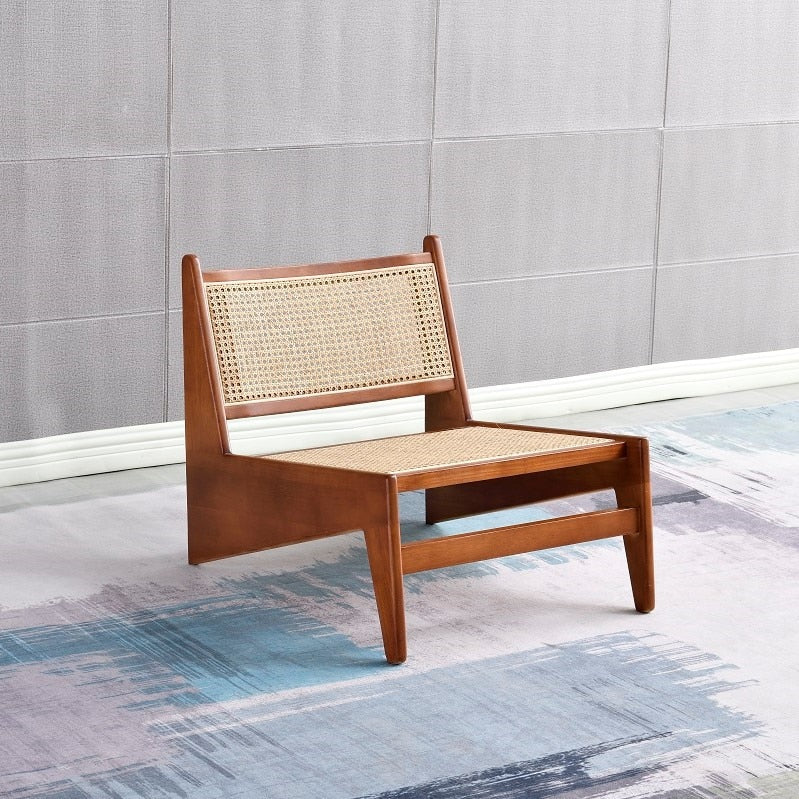 Japanese Cane Lounge Chair