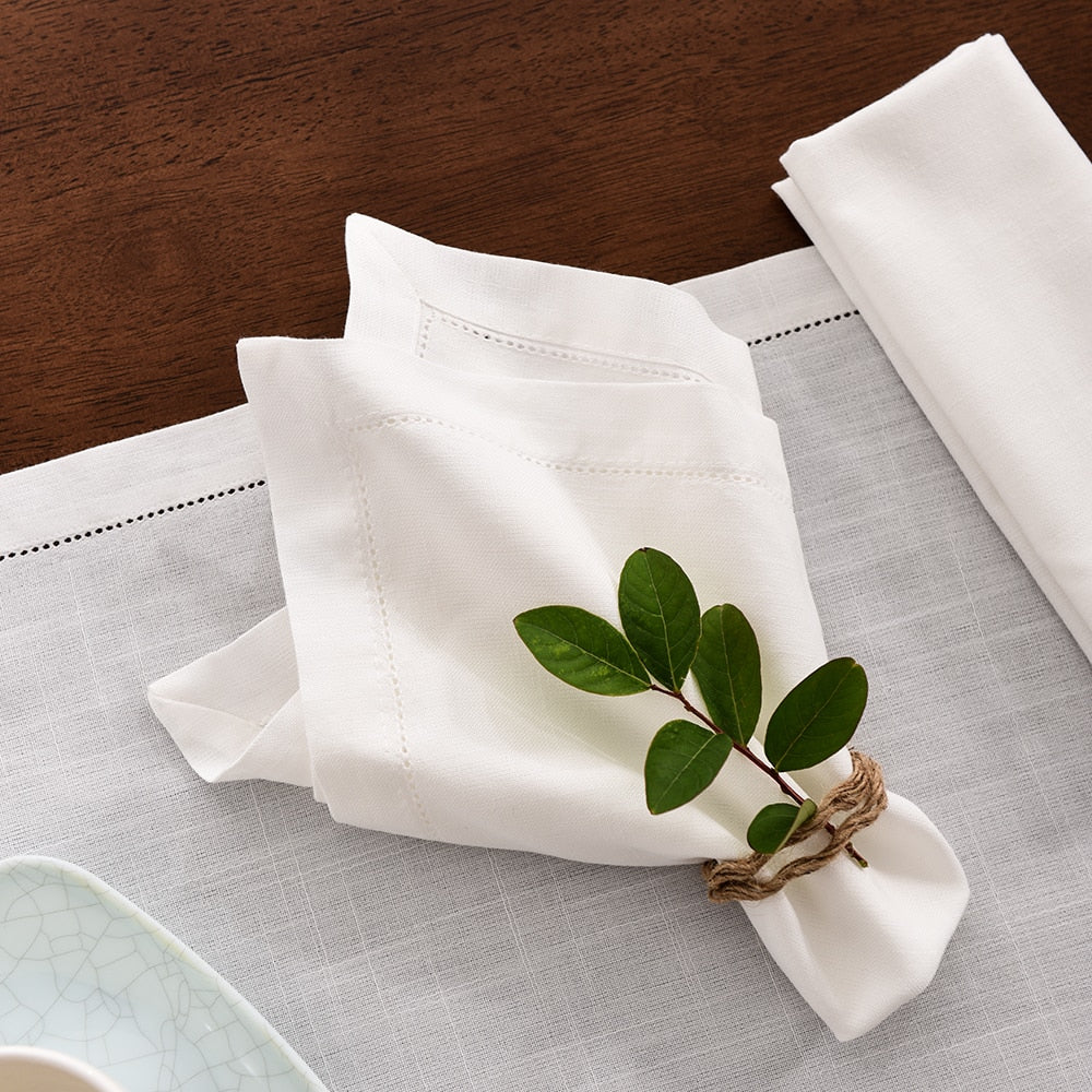 Double Hemstitch Napkin Set