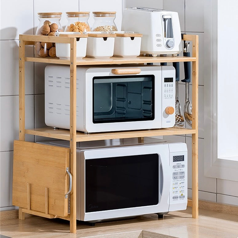 Bamboo Kitchen Storage Shelf