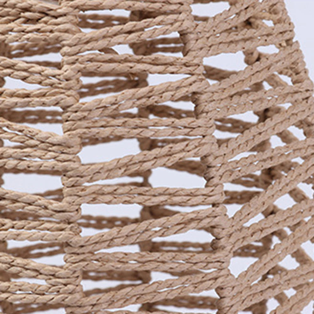 Zig-Zag Woven Hanging Lampshade