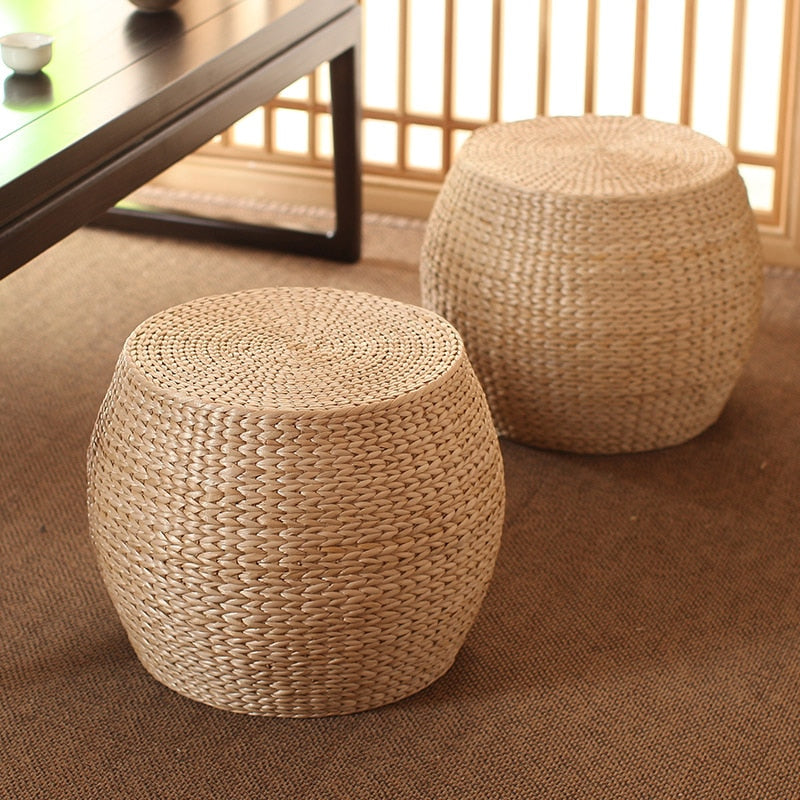 Teahouse Rattan Tatami Ottoman