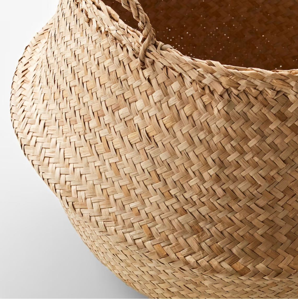 Woven Seagrass Storage Basket