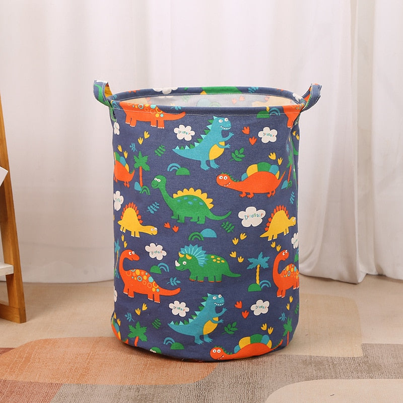 Patterned Waterproof Laundry Hamper