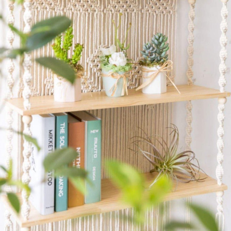 macrame wall hanging